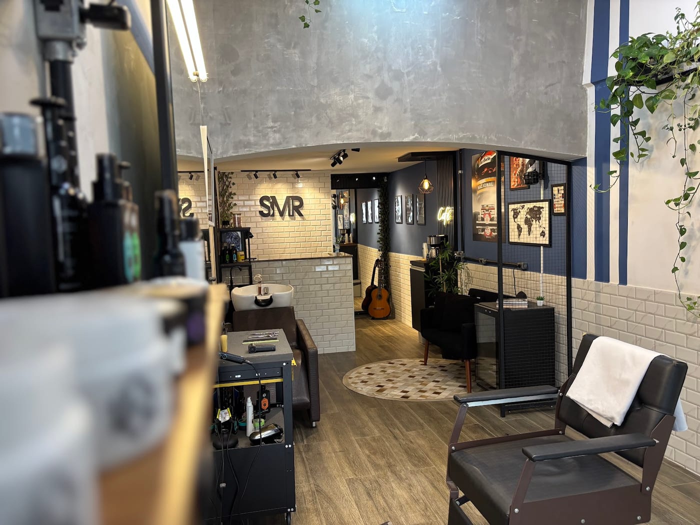 Barbearia Aguiar, ambiente
